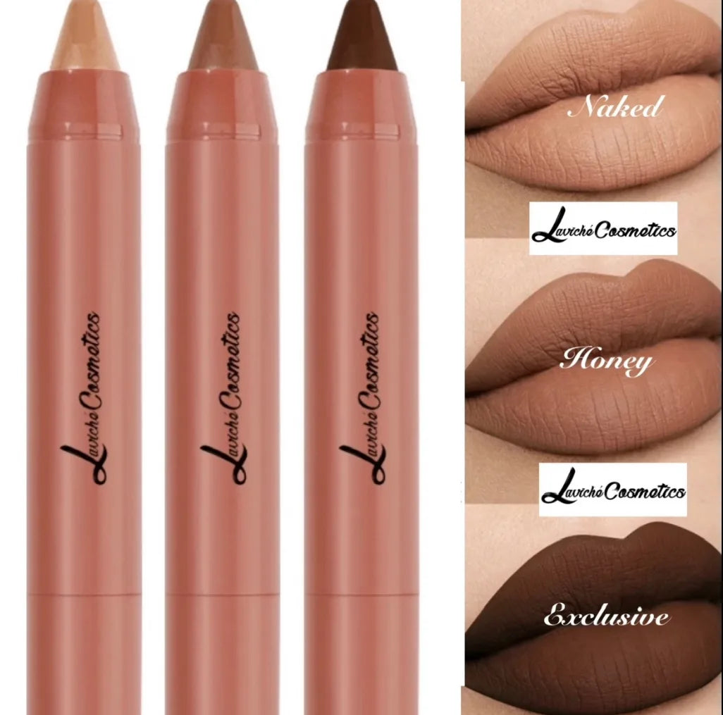 Nude Elements Matte Crayons